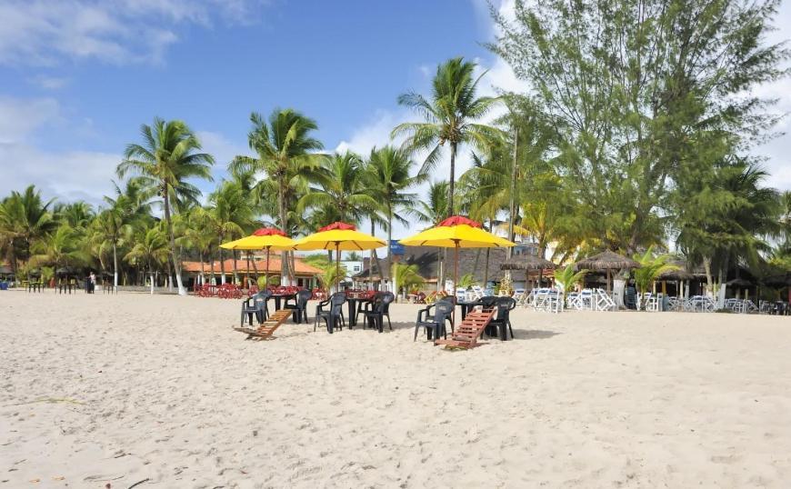Chales Suites Pe Na Areia Guaibim Kültér fotó
