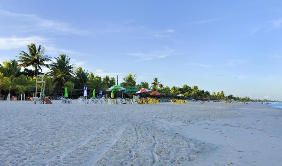 Chales Suites Pe Na Areia Guaibim Kültér fotó