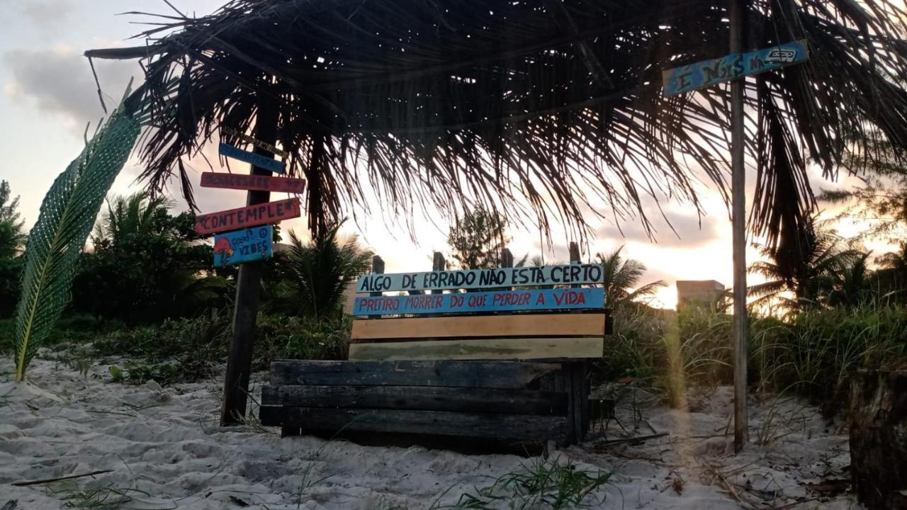 Chales Suites Pe Na Areia Guaibim Kültér fotó