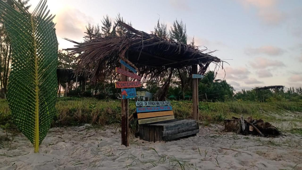 Chales Suites Pe Na Areia Guaibim Kültér fotó