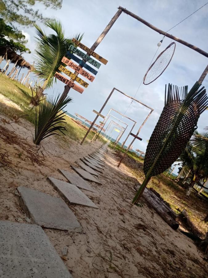 Chales Suites Pe Na Areia Guaibim Kültér fotó