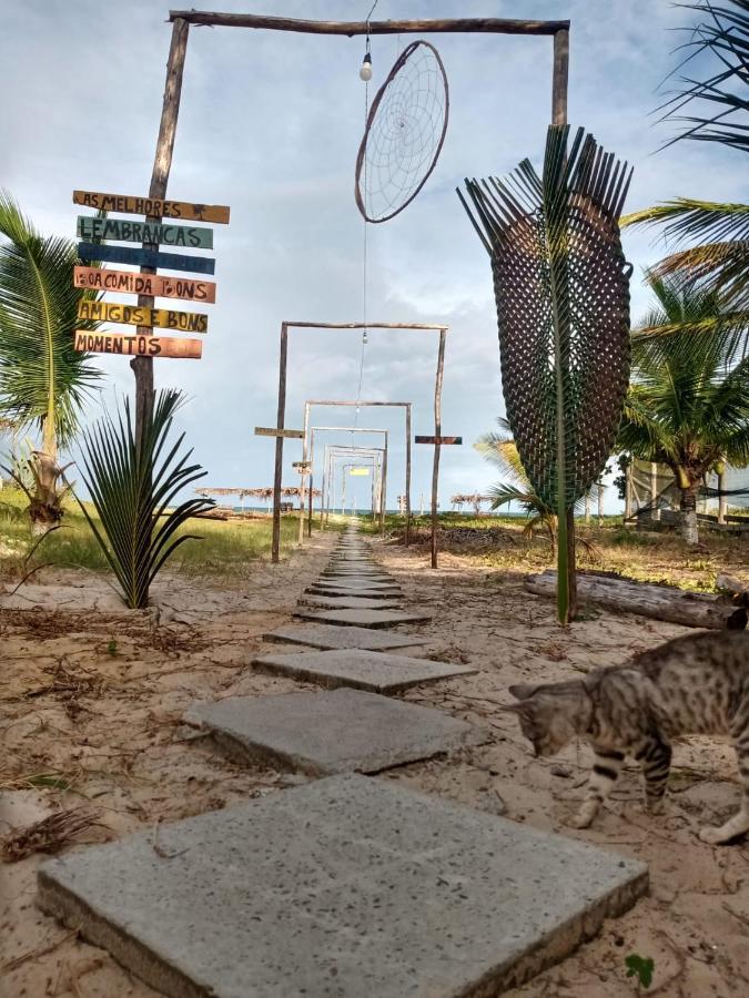 Chales Suites Pe Na Areia Guaibim Kültér fotó