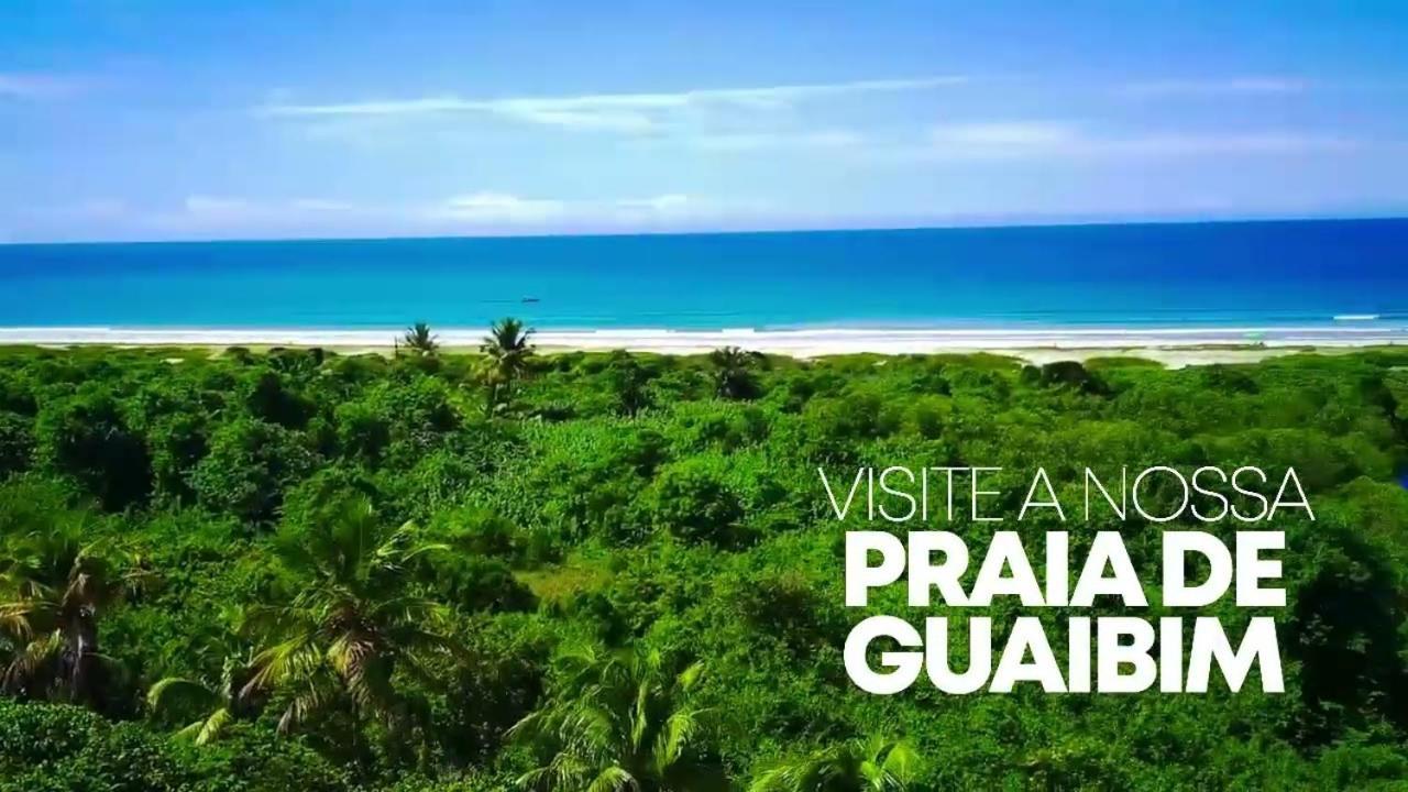 Chales Suites Pe Na Areia Guaibim Kültér fotó